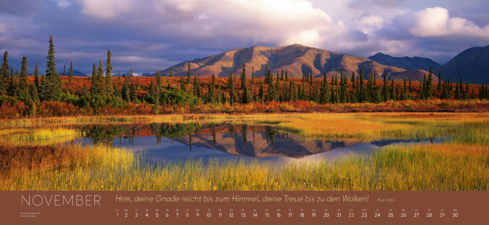 Ewigkeit im Herzen - Riesenpanoramakalender