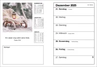 Farbfoto Agenda - Wochenplaner-Taschenagenda