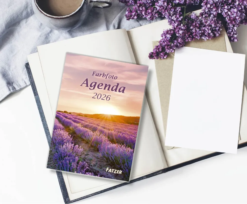 Farbfoto Agenda - Wochenplaner-Taschenagenda
