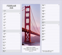 Vormerk-Kalender mit Bibelversen - Terminplaner