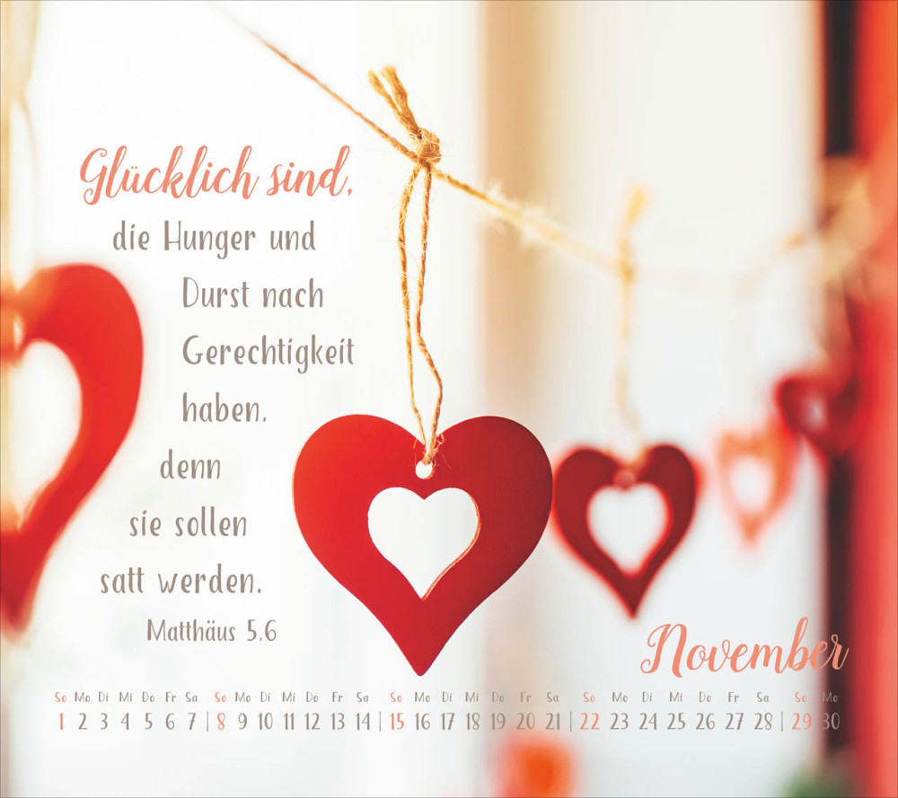 Segensworte - Tischkalender Postkartenformat