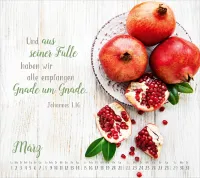 Segensworte - Tischkalender Postkartenformat