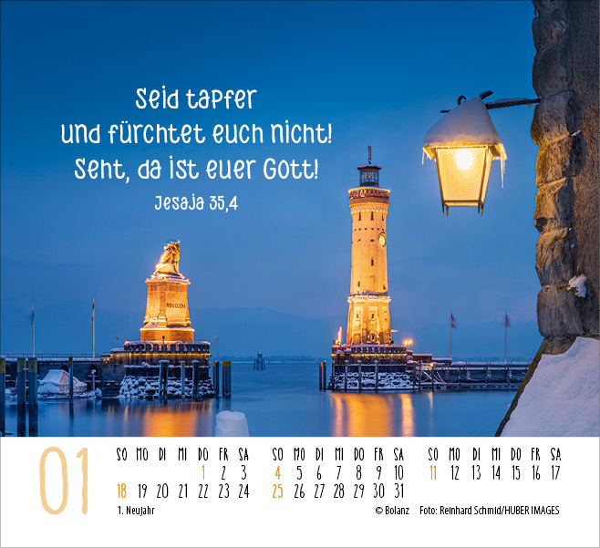 Kalender Licht der Welt - Minikalender