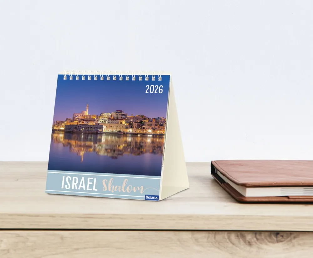 Kalender Israel Shalom - Tischkalender