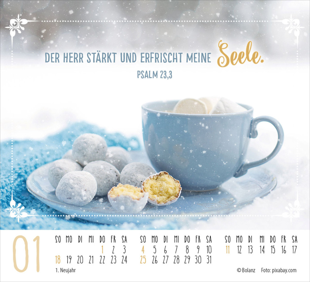 Kalender Worte von Herzen - Minikalender
