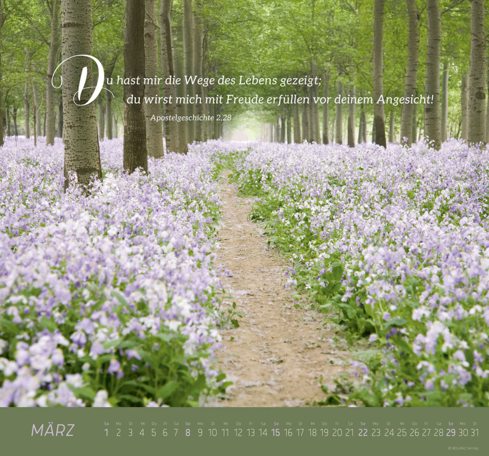 Ich bin der Weg - und die Wahrheit und das Leben, Wandkalender