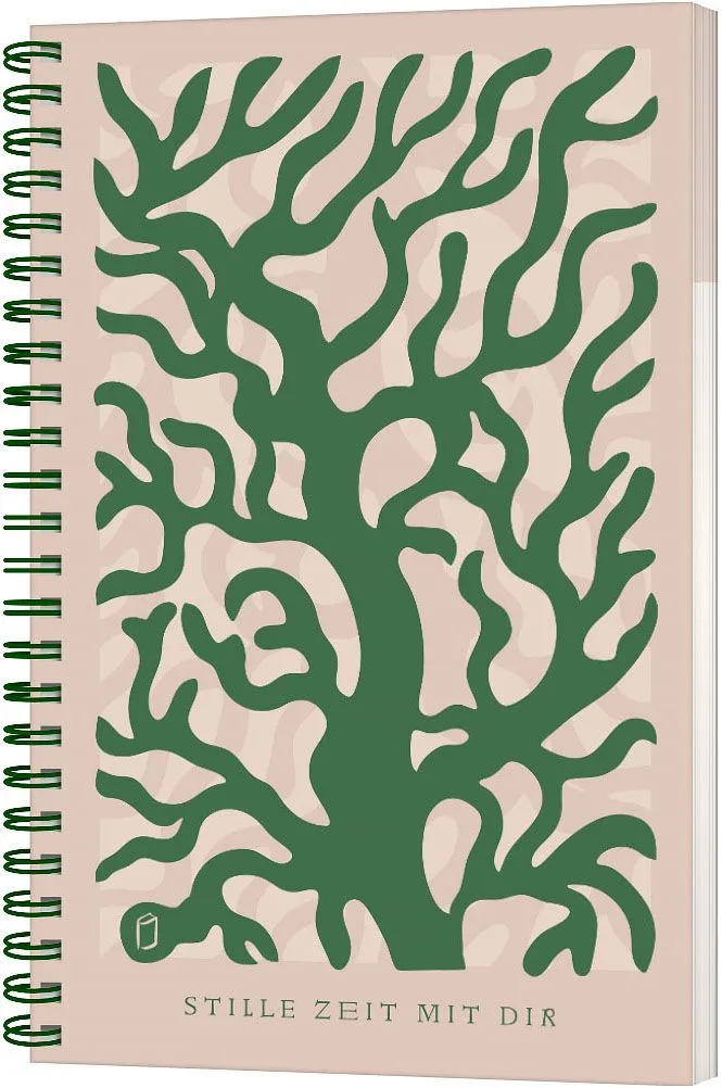 Stille Zeit mit Dir - Notizbuch - Motiv "Koralle Matisse"