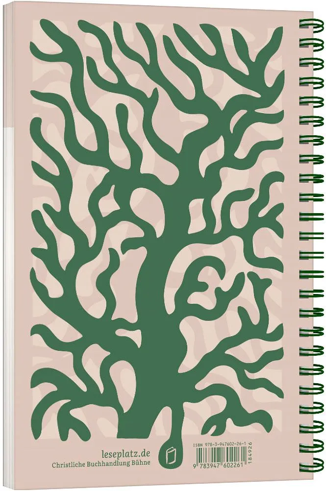 Stille Zeit mit Dir - Notizbuch - Motiv "Koralle Matisse"