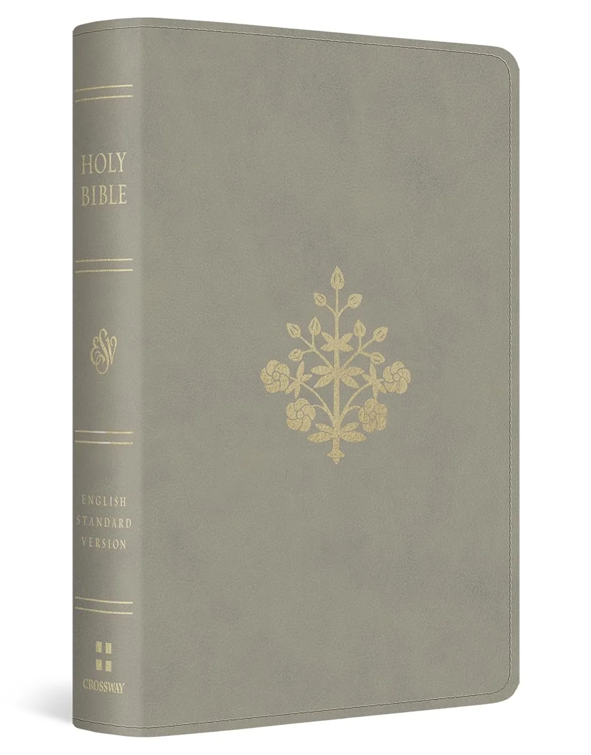 Englisch, Bibel English Standard Version, Taschenformat - gebunden Kunstleder grau, Motif Zweig...