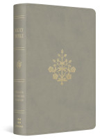 Englisch, Bibel English Standard Version, Taschenformat - gebunden Kunstleder grau, Motif Zweig...