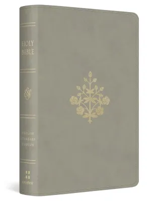 Englisch, Bibel English Standard Version, Taschenformat - gebunden Kunstleder grau, Motif Zweig...