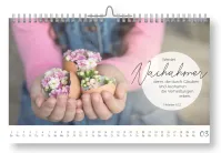 @Home Geborgen bei Gott - Aufstellkalender 12 Postkarten mit Bibelversen