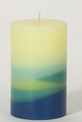 Kerze - Lemon - Landschaftskerze Gr.1