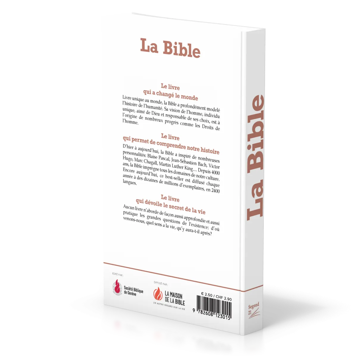 Bibel Segond 21, französisch - broschiert, Recyclingpapier
