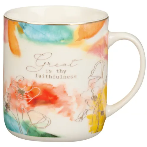 Tasse - Treue - 414ml, Blumen