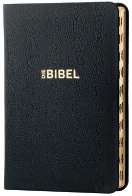 Schlachter 2000 Bibel - Taschenausgabe mit Parallelstellen - Kalbsleder-Einband (flexibel),...