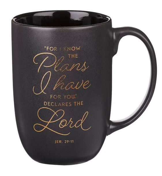 Tasse - Ich kenne die Pläne - grau, 444ml