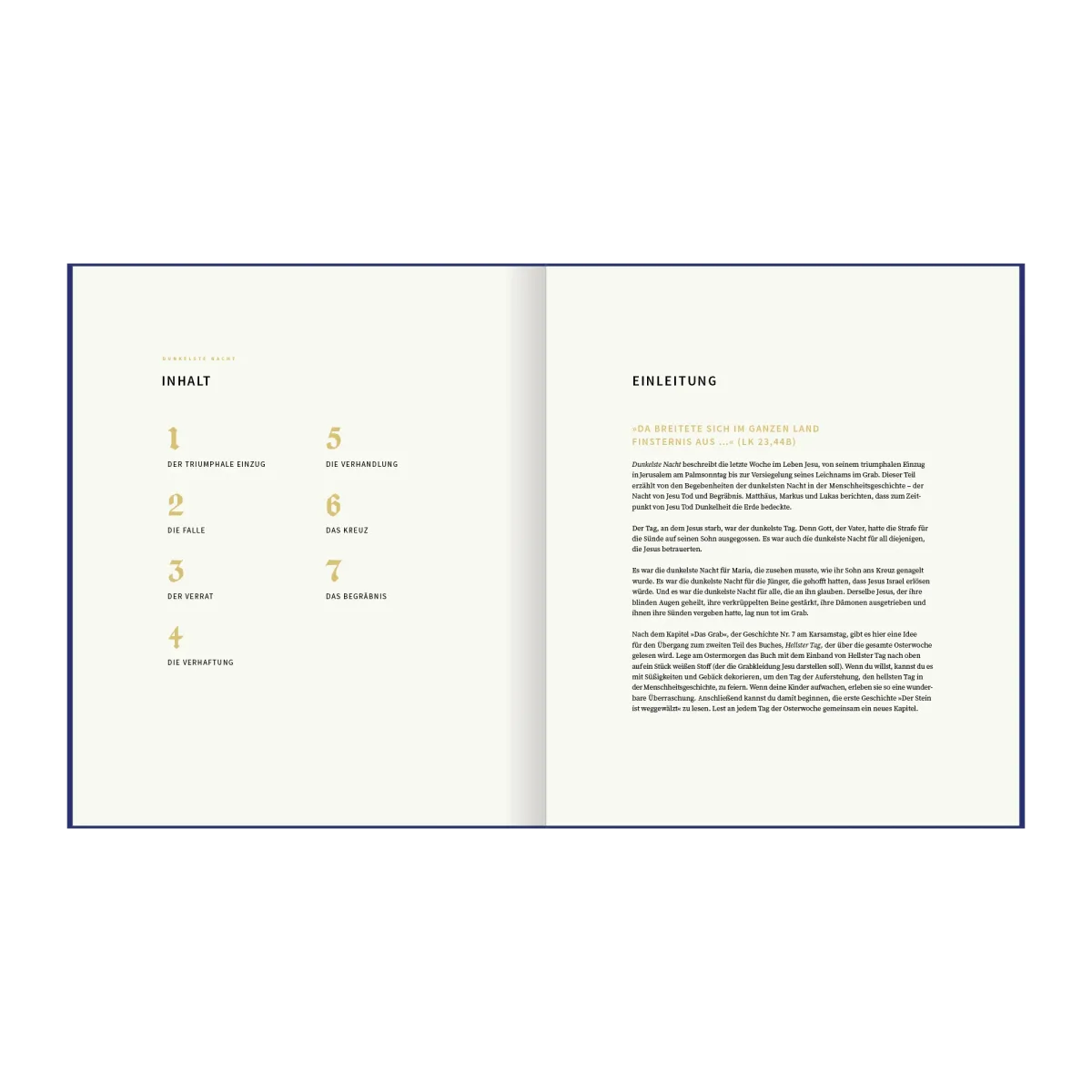 Dunkelste Nacht – Strahlendster Tag - Ein Buch zur Osterzeit für die ganze Familie