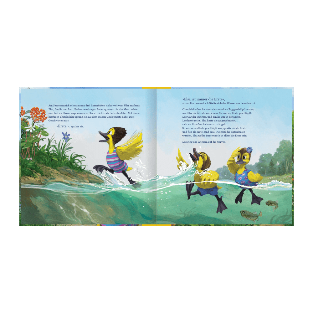 Elsa will die Erste sein - Wenn Kinder streiten