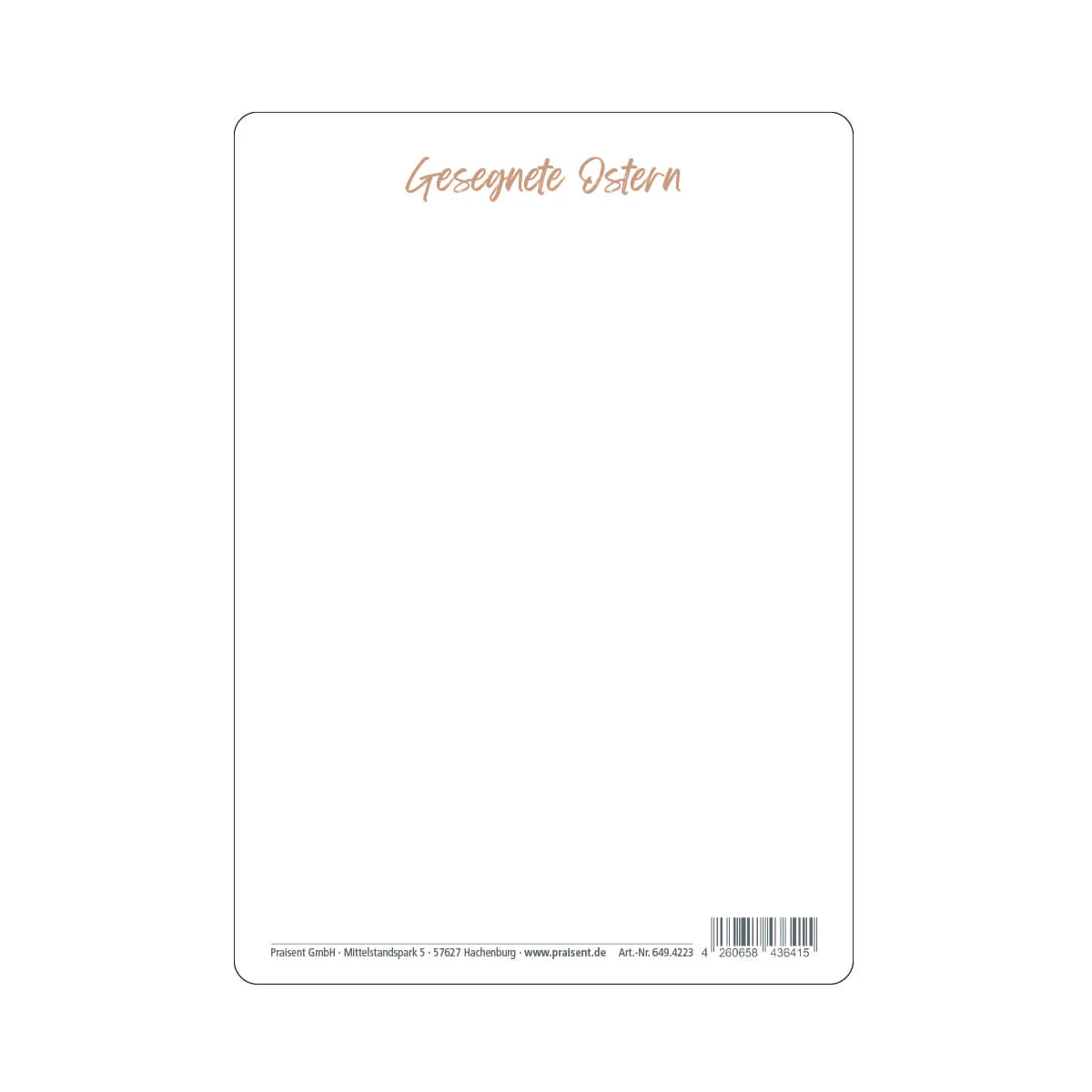 Er ist auferstanden - Postkarte Ostern