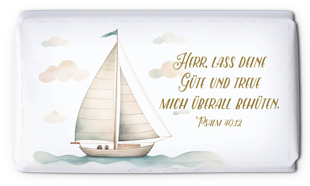 Schokolade Deine Güte und Treue - Psalm 40.12