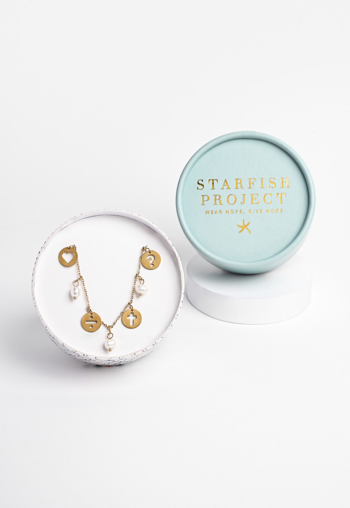 The Four - Armkette gold - Starfish Project - Wear Hope - Give Hope
