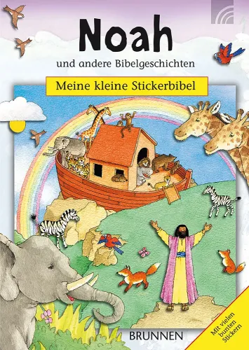 Noah und andere Bibelgeschichten - Meine kleine Stickerbibel