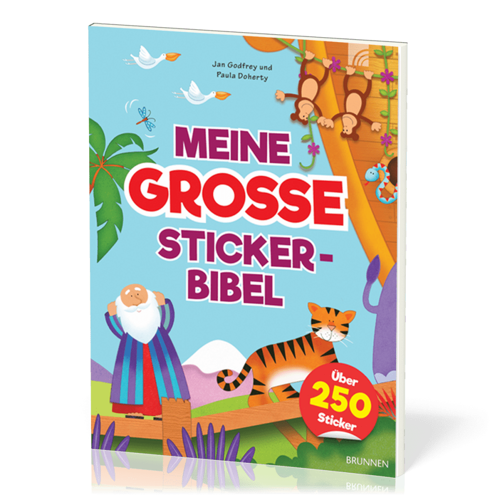 Meine grosse Stickerbibel - Mit 31 Bibelgeschichten und über 250 Stickern