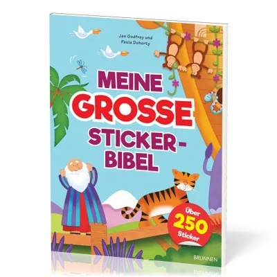 Meine grosse Stickerbibel - Mit 31 Bibelgeschichten und über 250 Stickern