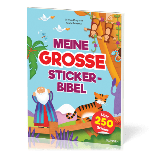 Meine grosse Stickerbibel - Mit 31 Bibelgeschichten und über 250 Stickern