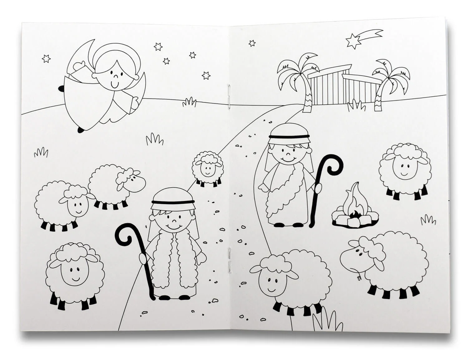 Malbuch - Weihnachtsgeschichte - 6
