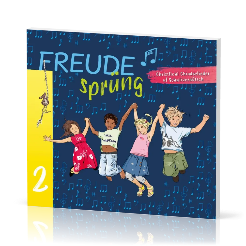Freudesprüng 2 - Christlichi Chinderlieder uf Schwiizerdütsch, (CD mit Download)