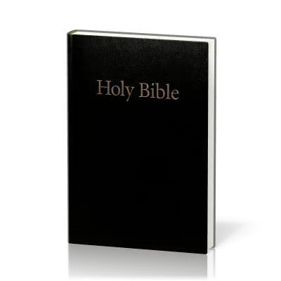 Englisch, Bibel King James Verison, mittelgross, kartonniert, schwarz