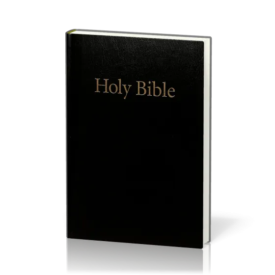 Englisch, Bibel King James Verison, mittelgross, kartonniert, schwarz