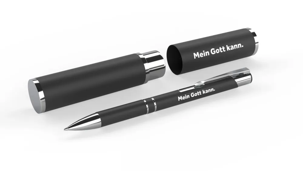 Mein Gott kann. (Kugelschreiber im Etui schwarz)
