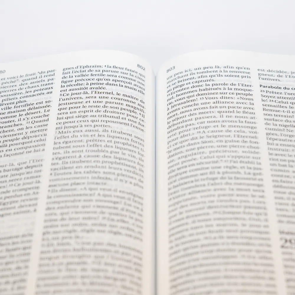 Bibel Segond 21, französisch (Premium Style) - gestepptes Hardcover aus Canvas mit Blumenmuster