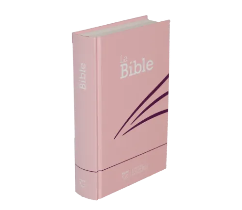 Segond 21 Bibel französisch kompakt - Hardcover Skivertex rosa Marshmallow