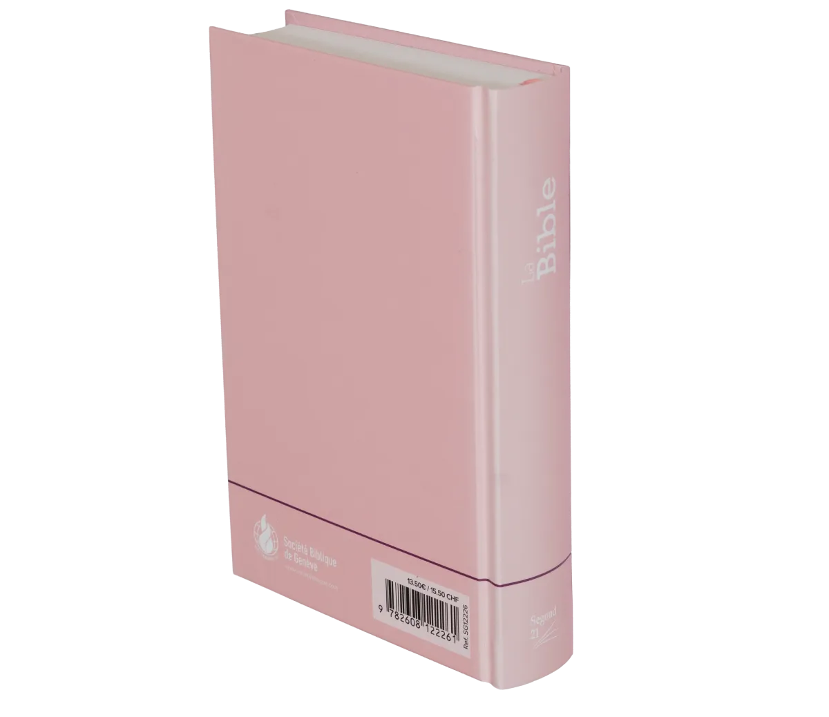 Segond 21 Bibel französisch kompakt - Hardcover rosa Marshmallow