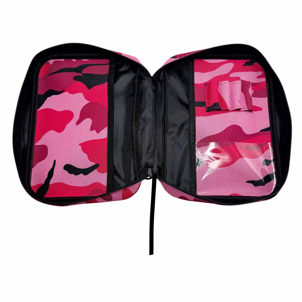 Bibeltasche Ichthys XL - rosa, Nylon mit Tragegriff, Leseband, Stiftschllaufe