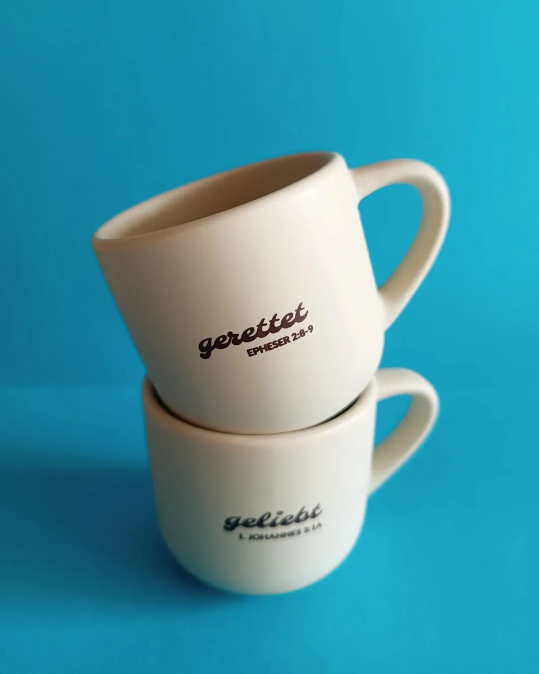 Espresso Tasse - gerettet - Cream, 90ml