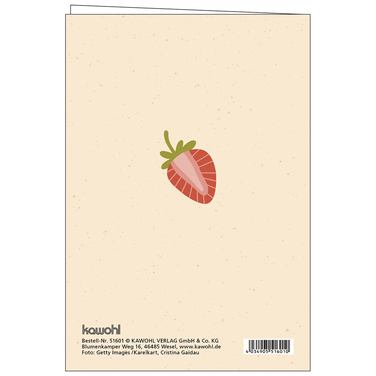 Faltkarte - Alles Gute zum Geburtstag - mit Umschlag