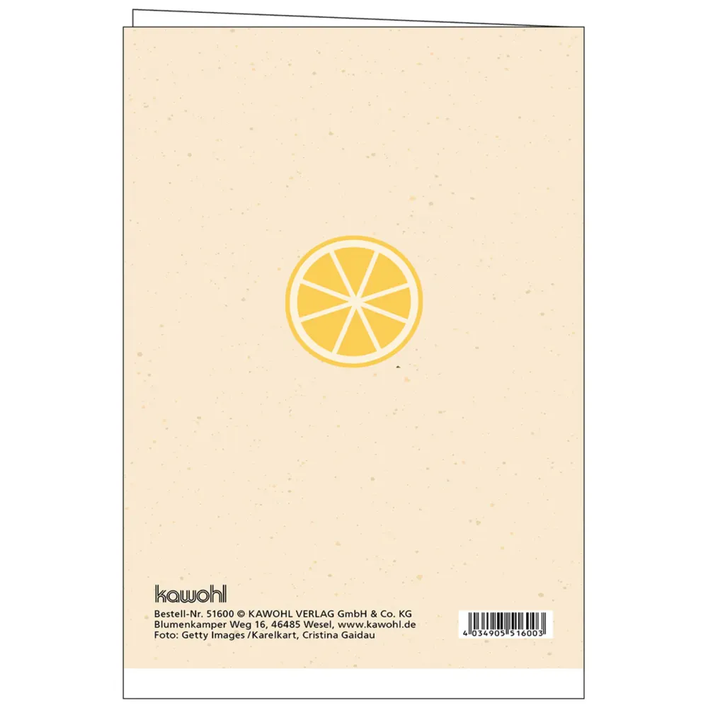 Faltkarte - Herzlichen Glückwunsch zum Geburtstag - mit Umschlag