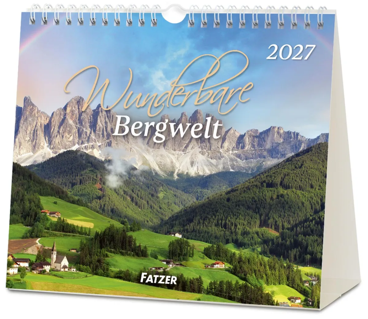 Wunderbare Bergwelt - Tischkalender