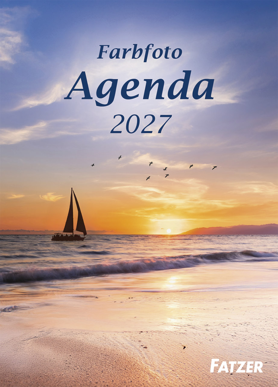 Farbfoto Agenda - Wochenplaner-Taschenagenda