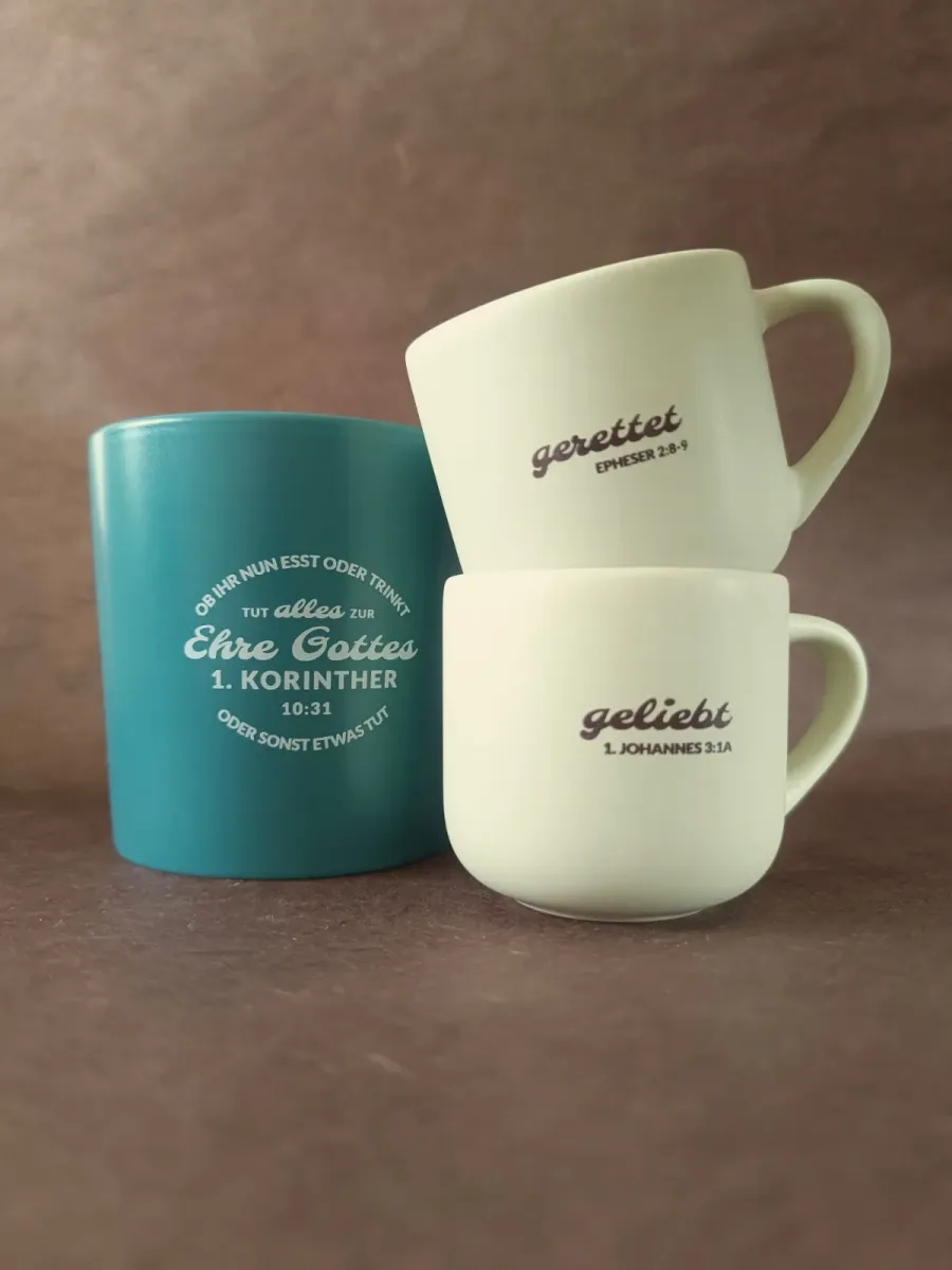 Espresso Tasse - gerettet - Cream, 90ml
