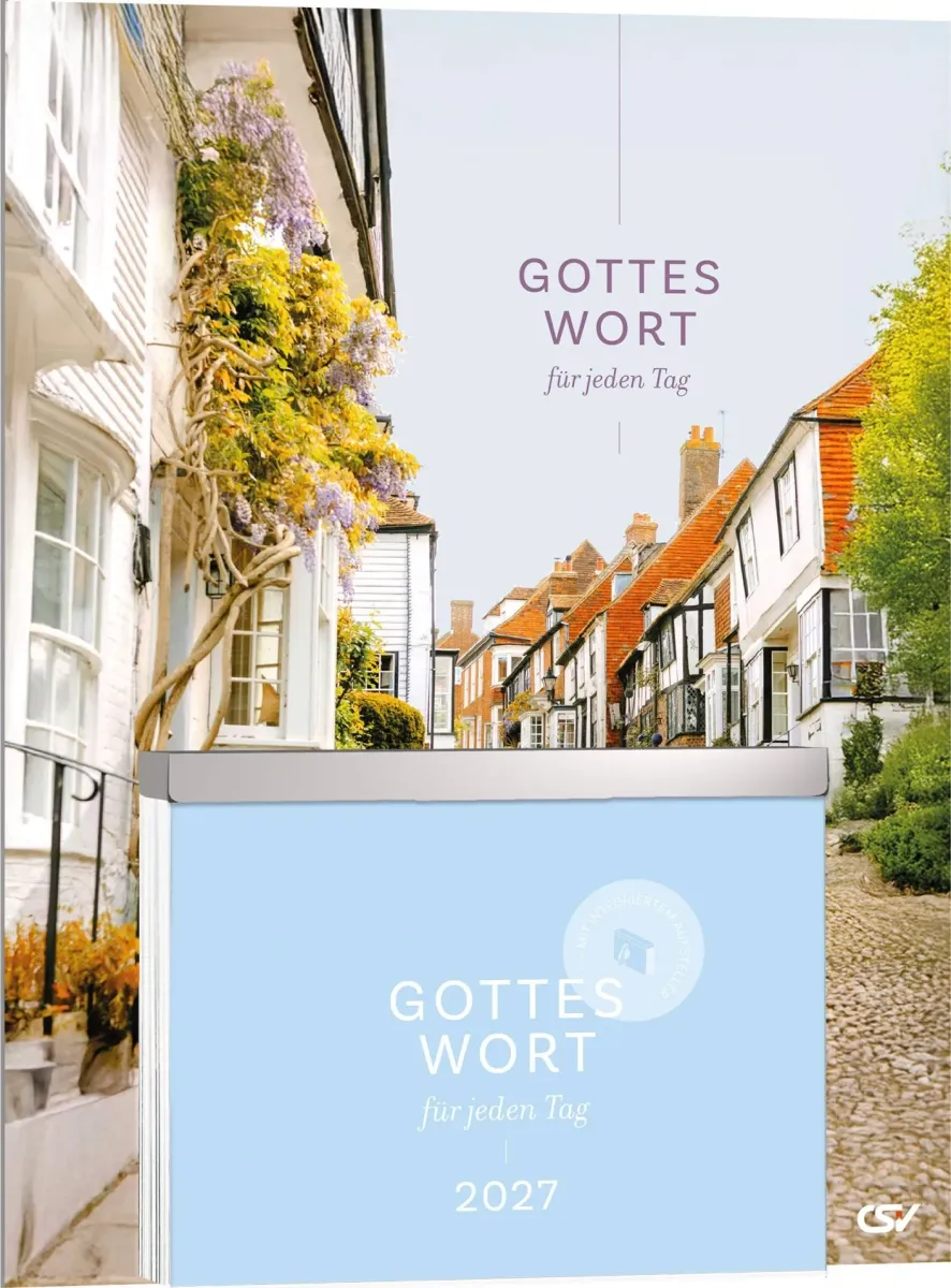   Gottes Wort für jeden Tag 2027  
 Abreisskalender 