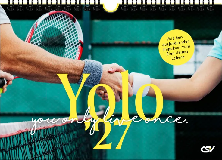Yolo - Wandkalender - You live only once