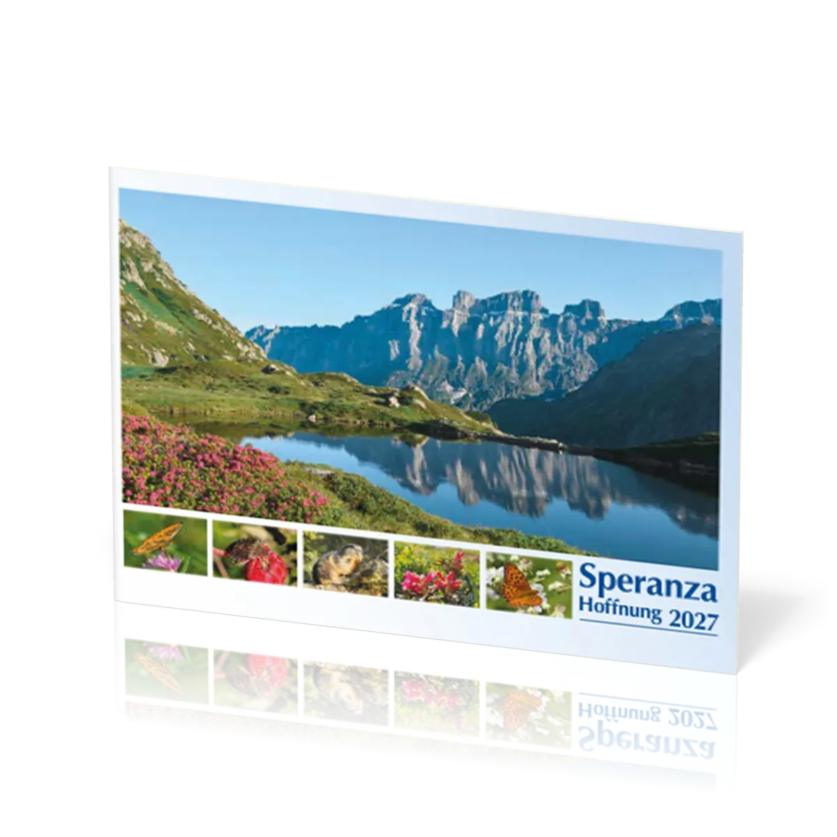 Italienisch - Deutsch, Bildkalender Hoffnung - Monatskalender