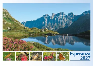 Spanisch - Deutsch, Bildkalender Hoffnung - Monatskalender
