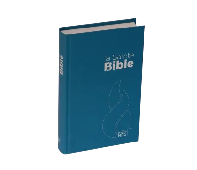 Segond NEG Bibel kompakt, französisch - bedrucktes Hardcover in Pazifikblau